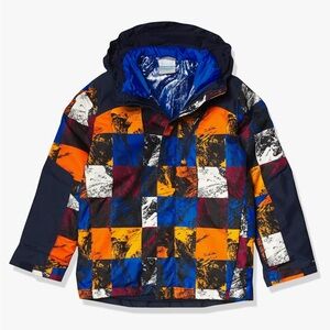 Columbia Whirlibird kids interchange winter snow double jacket size 4-5